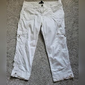 White Housw Black Market Crop Leg Pants